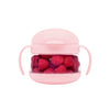 Ubbi Tweat No Spill Snack Container For Kids, Bpa-Free, Toddler Snack Container, Blush Pink