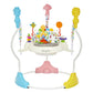 Dream On Me Zany 2-In-1 Baby Activity Center And Bouncer In Star Print, Sturdy And Strong Frame, 3 Height Positions, 360 Rotatin