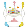 Dream On Me Zany 2-In-1 Baby Activity Center And Bouncer In Star Print, Sturdy And Strong Frame, 3 Height Positions, 360 Rotatin