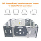Foldable Baby playpen Baby Folding Play Pen Kids Activity Centre Safety Play Yard Home Indoor Outdoor New Pen (Gery)