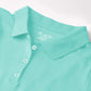 The Children'S Place Girls Uniform Pique Polo Shirt, Seafrost, Small Us