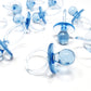 Baby Pacifier 2.5' Baby Shower Favors Decoration (Blue, 36 Count)