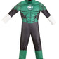 Fun Costumes Toddler'S Deluxe Green Lantern Costume, Superhero Suit, Mask & Accessories For Hero Villain Cosplay Party 4T