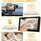 7-Inch Hd 1080P Baby Car Camera, 3X Zoom, 940Nm Night Vision, Touchscreen, Recording & Picture, Supports Tf Card (64G), Easy Ins