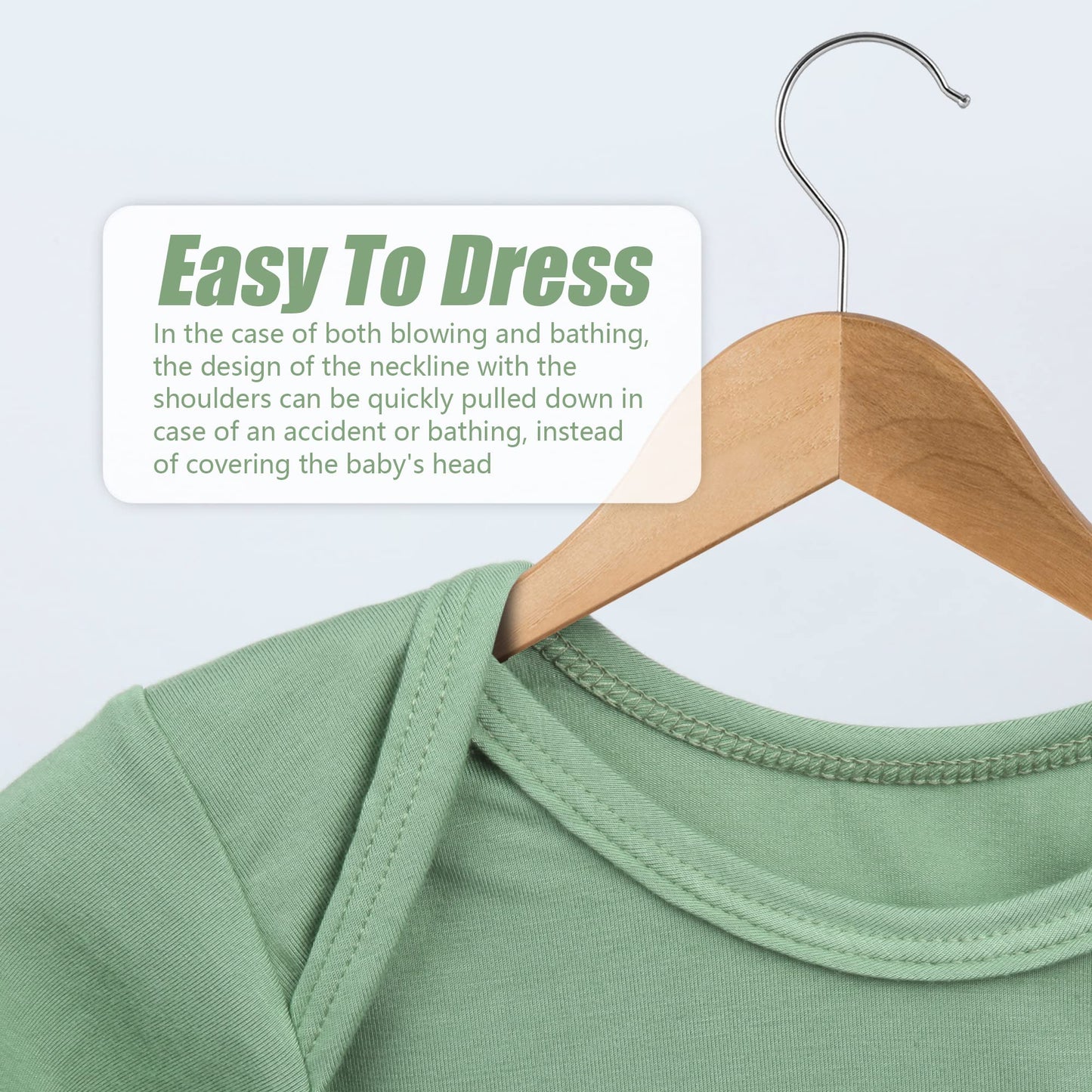 Newborn Knotted Baby Gown 0-6 Months, Super Soft Breathable Nightgowns For Babies Girl And Boy, Baby Girls Coming Home Hospital