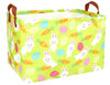 BOOHIT Large Easter Baskets for Kids Teen Boy Personalized Egg Hunting Baskets Baby Girl Fabric Empty Easter Gift Bakset ( Rabbi