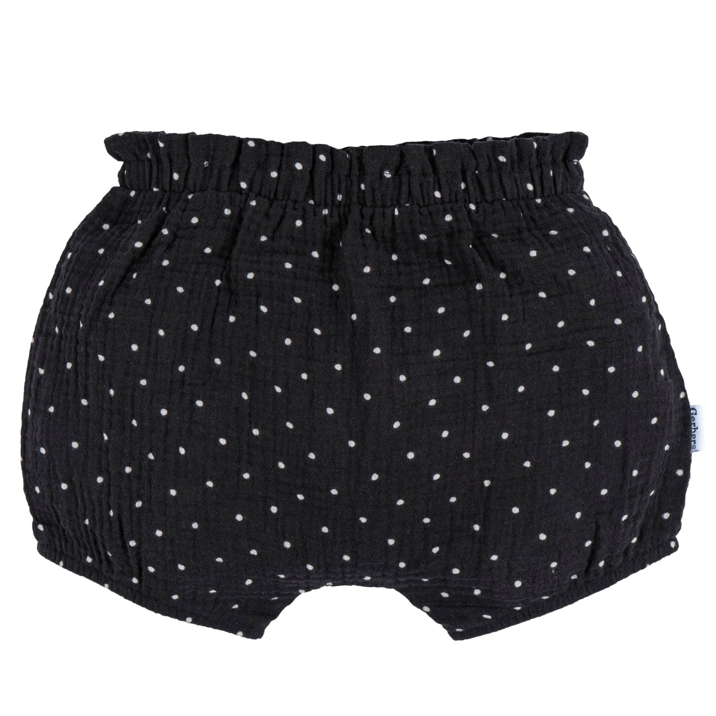 Gerber Baby Girls' 3-Pack Bubble Shorts, Brown