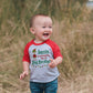 7 Ate 9 Apparel Kids Big Brother Christmas Raglan Shirt Red 18 Months