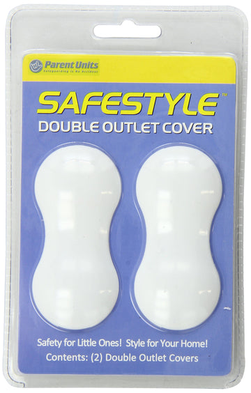 Parent Units Safestyledouble Outlet Cover, 2-Count