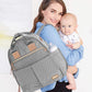 Skip Hop Diaper Bag Backpack: Suite 6-In-1 Diaper Backpack Set, Multi-Function Baby Travel Bag With Changing Pad, Stroller Strap