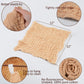 Baby Muslin Washcloths 100% Natural Unbleached Cotton, Extra Soft Baby Wipes Burp Cloths Small Face Towels Spit Up Rags For Newb