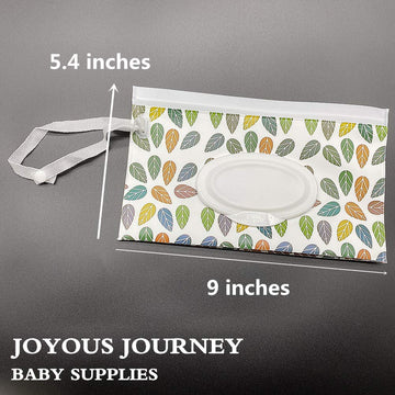 Portable Pouch Bags Set, 2 Pack Wet Wipe Holder Container, Reusable And Refillable Personal Travel Wet Wipes Dispenser Cases