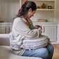 My Brest Friend Super Deluxe Nursing Pillow - Enhanced Comfort & Ergonomic Breastfeeding Pillow For Ultimate Support For Mom & B