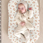 Muslin Baby Lounger Cover 2 Pack, Soft Breathable Newborn Lounger Pillow Cover For Boys Girls Infant