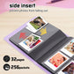256 Photos Album For Polaroid Go Everything Box Camera And Instant Film,Polaroid Go Photo Album Book (Purple)