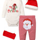 Abbence My First Christmas Baby Girl Boy Outfit,Baby 1St Christmas Newborn 4Pcs 0-3 Months