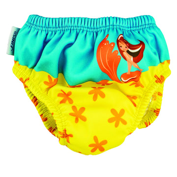 Finis Reusable Pool Swim Diaper For Babies Swimming Apparel, Starfish, 4T