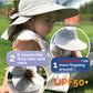 Toddler Kids Sun Hats With Neck Flap Upf 50+ Uv Protection Wide Rigid Brim Boys Girls Beach Swim Sunhat
