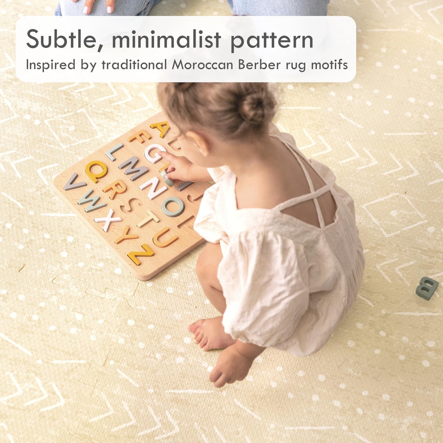 Lillefolk Baby Foam Play Mat - Baby Playmat | Tiles For Kids Interlocking Mat - Foam Baby Mat For Babies & Toddlers - Non Toxic
