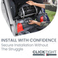 Britax Grow With You Clicktight Harness-2-Booster Car Seat, Cool N Dry - Cool Flow Moisture Wicking Fabric