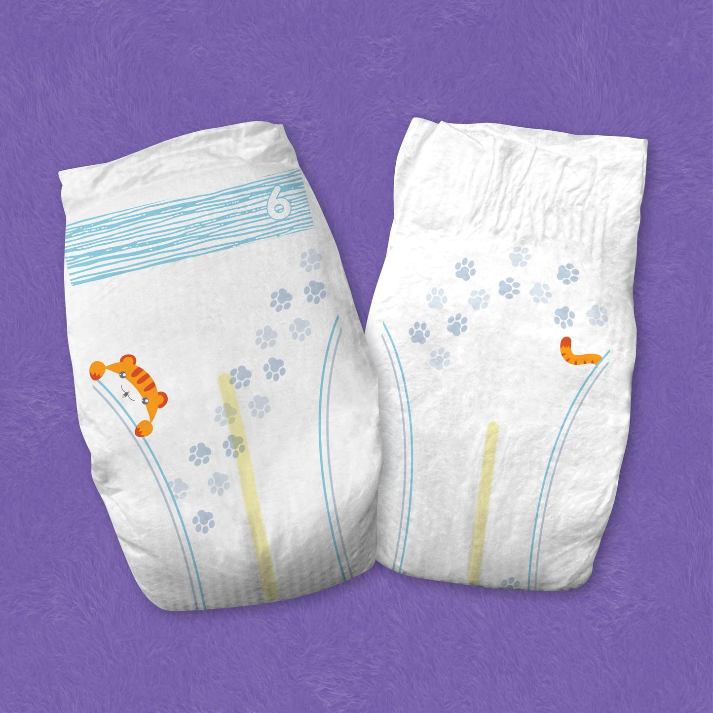 Cuties | Skin Smart, Absorbent & Hypoallergenic Diapers With Flexible & Secure Tabs | Bulk Case | Size 6 | 200 Count
