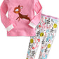 Vaenait Baby Kids Boys Girls Sleepwear Pajama 2Pcs Set Mini Bambi 12-18M/Xs