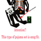Kikizye Halloween Glow In The Dark Skeleton Sleepwear Baby Boys Girls Long Sleeve Pajamas 100% Cotton Pjs Infant Black Size 18-2