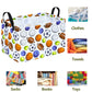 Acmuuni Balls Storage Box Shelf Basket Toys Storage Bins, Gift Basket For Kids,Rectangle Storage Basket Laundry Clothes Basket L