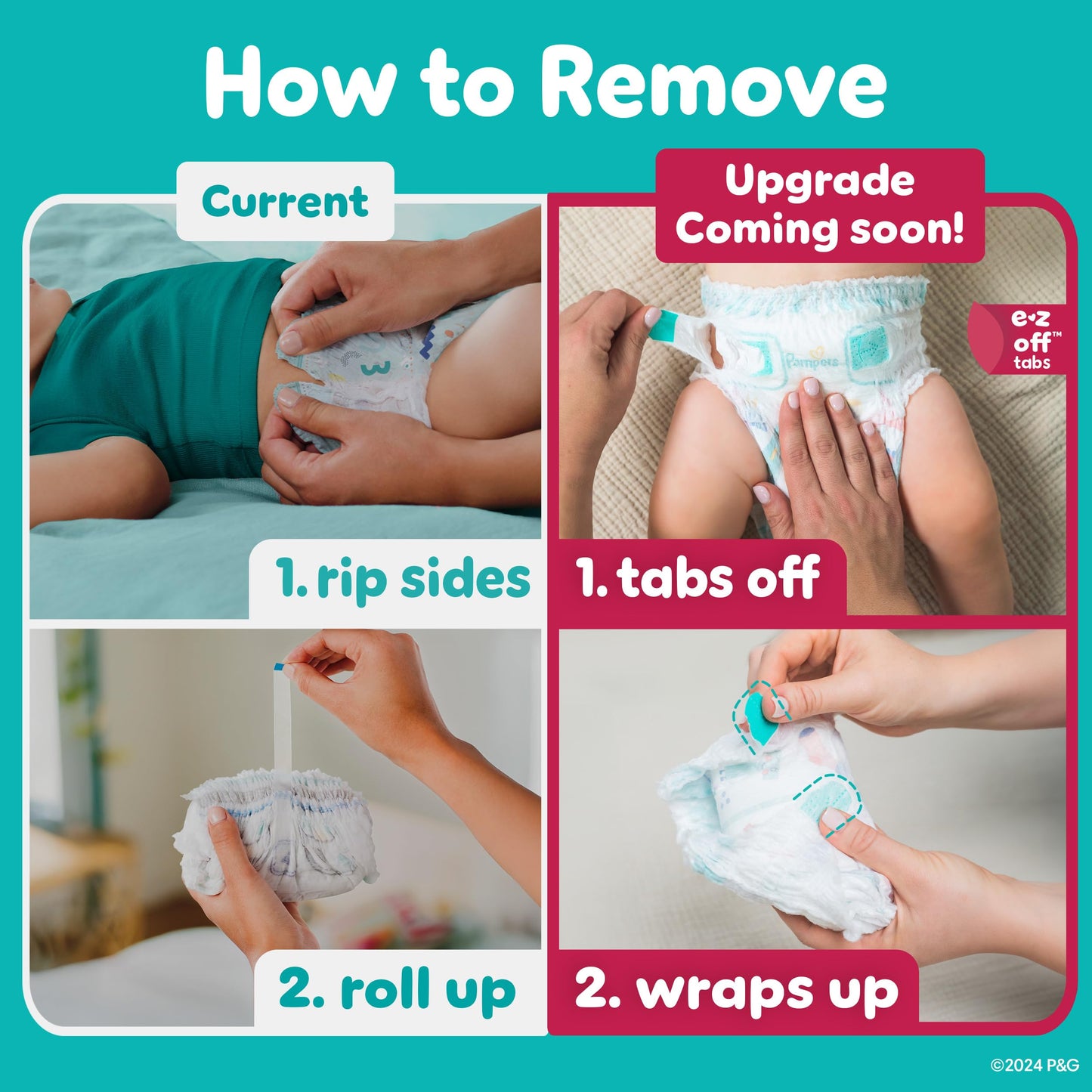 Pampers Cruisers 360 Pull-On Diapers, Size 7 (41+ Lbs), 17 Count, Babyproof Up To 100% Leakproof Diaper