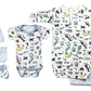 Newborn Baby Boys 6 Pc Layette Baby Shower Gift Set