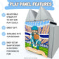 Couch Swag Play Panel for Childrens Foam Sofa Kids Couch (Baseball)