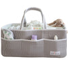 Lily Miles Baby Diaper Caddy - Organizer Tote For Infant Boy Or Girl - Baby Shower Basket - Nursery Must Haves - Registry Favori