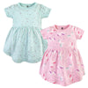 Hudson Baby Infant And Toddler Girl Cotton Dresses Magical Unicorn, 3-6 Months