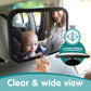 Onco Baby Car Mirror Rear Facing - Double Award-Winning Car Mirror For Baby, 100% Shatterproof Baby Mirror For Car Journeys, Sha