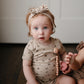 mushie 100% Silicone Baby Pacifier Clip BPA Free | Hera (Blush)