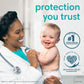 Pampers Baby Diapers - Pure Protection - Size 6, 72 Count, For Up To 100% Leakproof, Premium Plant-Based Skin Protection