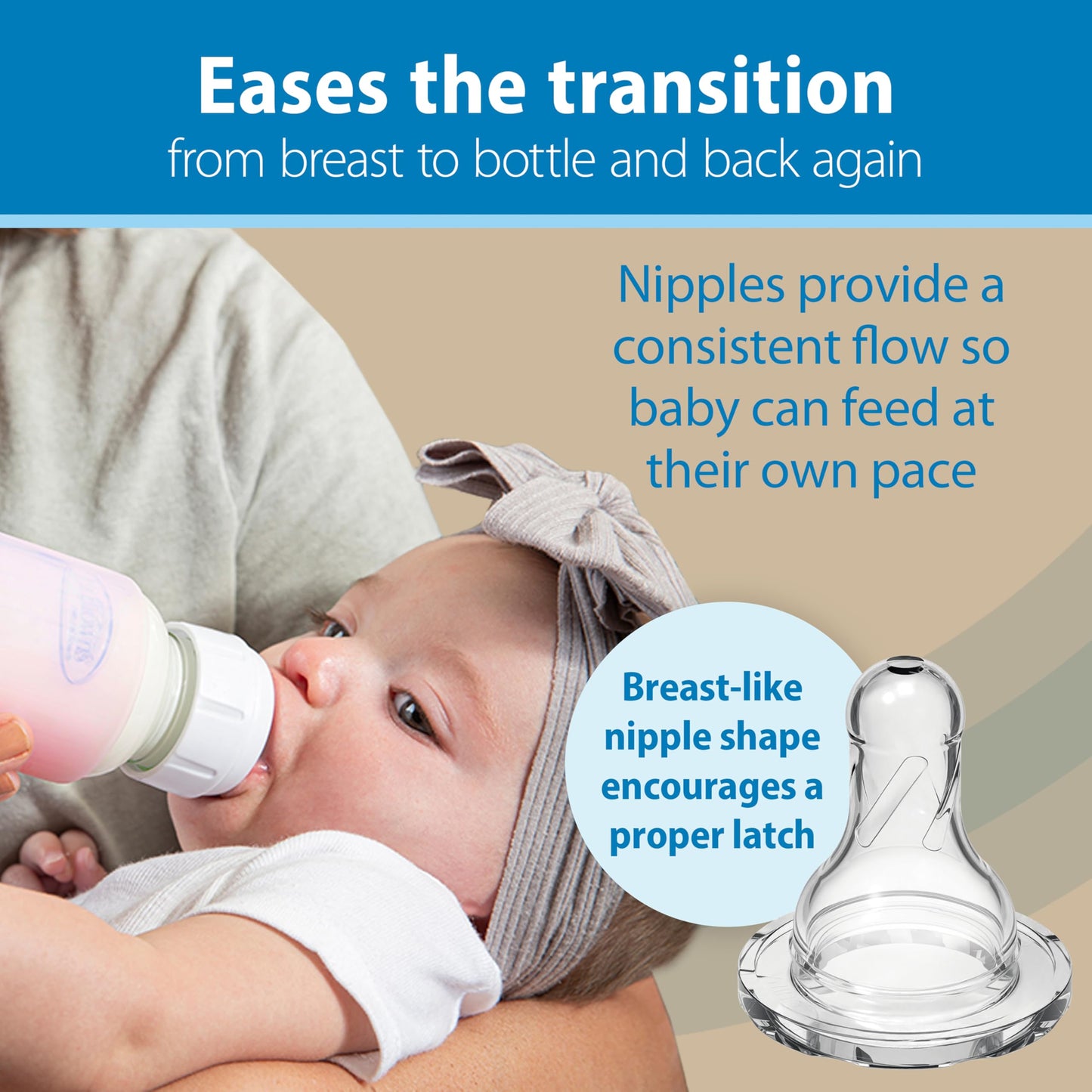 Dr. Brown'S Natural Flow Options+ Narrow Glass Baby Bottles, 8Oz, 2-Pack