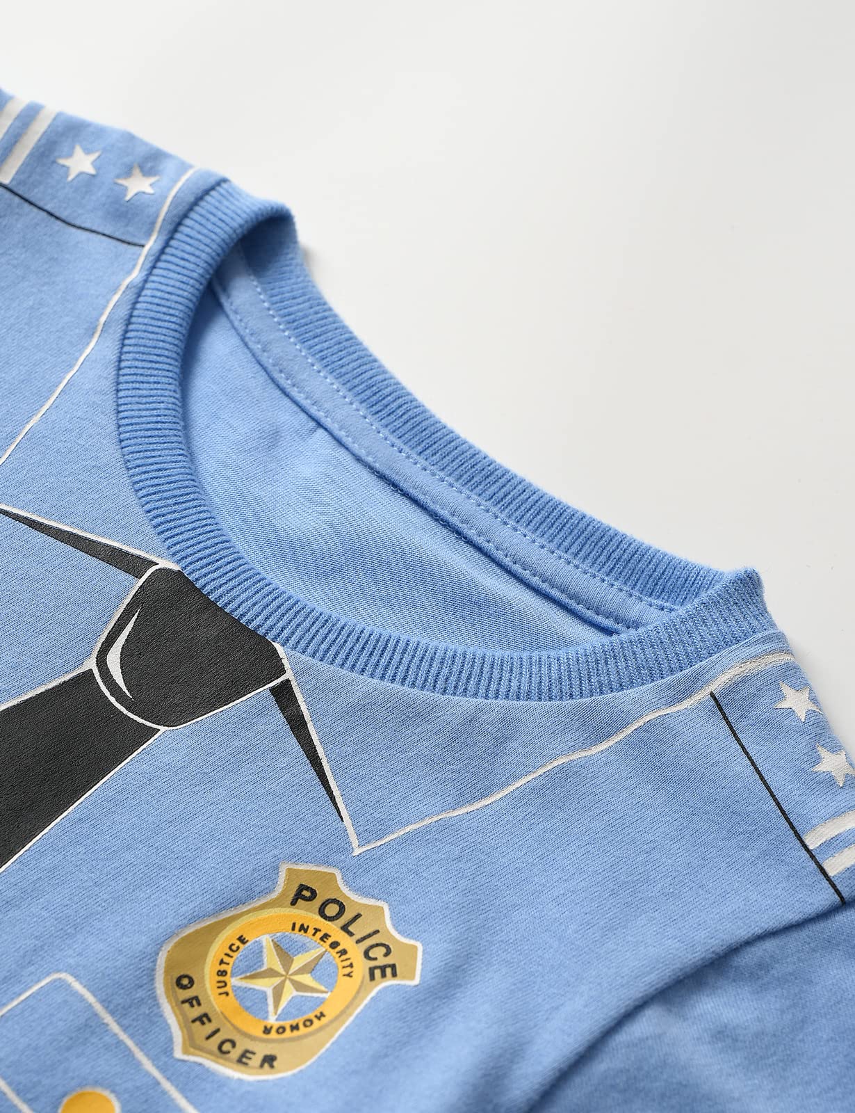 Cosland Toddler Halloween Shirt Baby Boys Police T-Shirt 2T