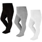 Epeius Infant Girl Thick Seamless Cable Knit Tights - Pack Of 3, Black/White/Grey, 6-12 Months