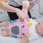 Dr. Brown'S Gripebelt Heated Belly Band, Soothe Baby'S Tummy With Gentle Warmth And Compression, Monster, 3M+, Pink