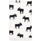 Hudson Baby Unisex Baby Quilted Burp Cloths, Moose, One Size