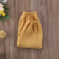 Toddler Baby Boys Girls 3 Pack Cotton Linen Bloomers Pants Solid Color Basic Plain Baby Clothes Joggers(B-Khaki Yellow White,2-3