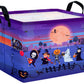 BOOHIT Large Halloween Themed Candy Gift Boo Basket for Kids Baby Personalized Adults Storage Bin Fall Decor(Line Up Spooky)