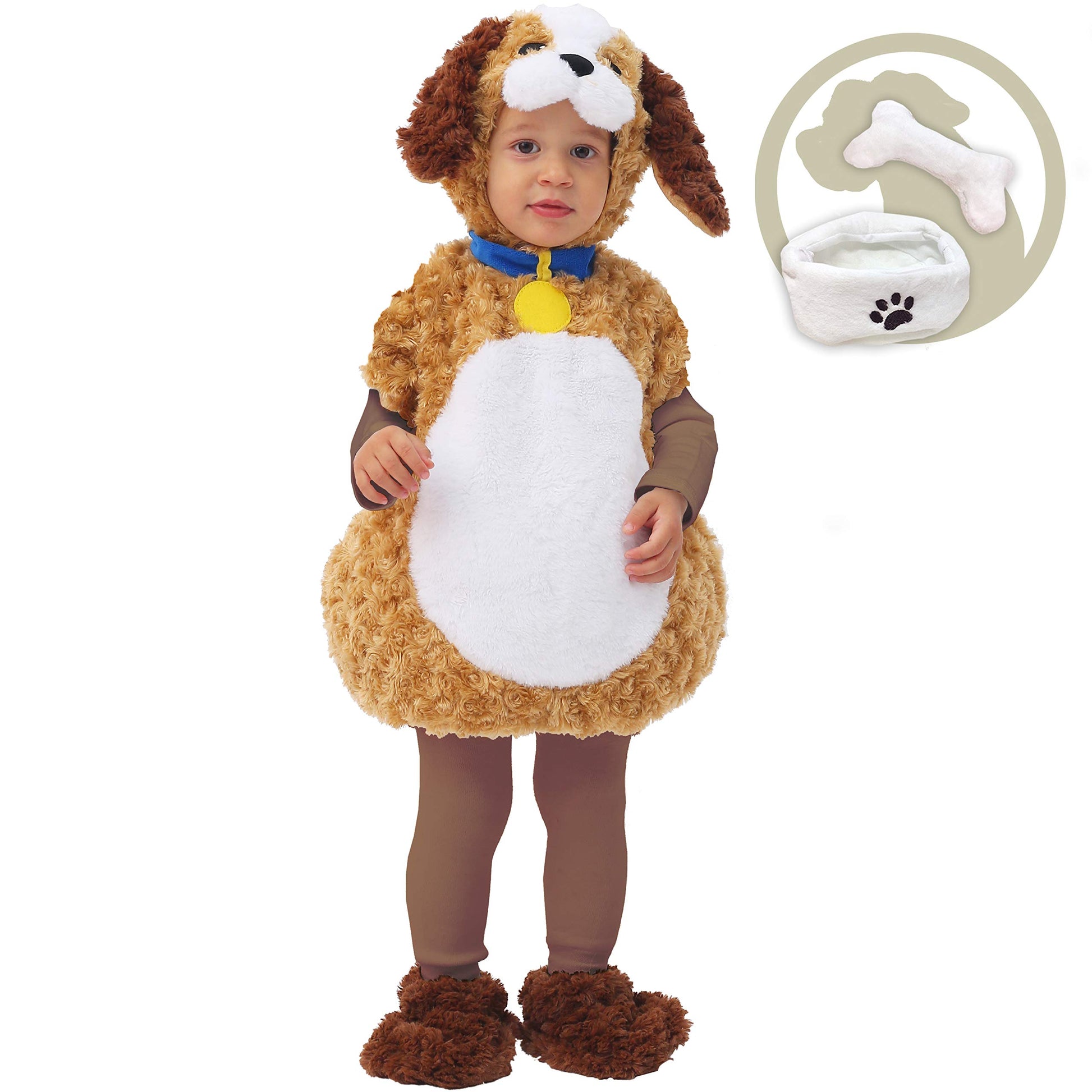 Spooktacular Creations Halloween Baby Puppy Costume For Kids, Toddler Halloween Dress Up Party, Animal Theme Party And Cartoon C