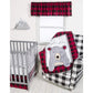 Trend Lab Red And Black Buffalo Check Hamper Sets, Multi