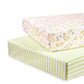 Abracadabra Cotton Flat Sheet For Standard Cot And Crib, Super Soft, Breathable & Hypoallergenic, (165 Cm X 106 Cm, Set Of 2, St