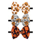 Lanmerry Halloween Baby Girl Headbands With Bows For Newborn Orange Hair Bow Hair Accessories Elastic Nylon Halloween Hairbands