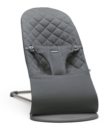 Babybjrn Babybjorn Fabric Seat For Bouncer, Anthracite, Cotton, Anthracite, 1 Count (Pack Of 1)