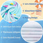 Voova & Movas Hooded Beach Towels For Kids | Soft Thick Absorbent Cotton Beach | Pool | Bath Towels For Ages 3-10, Narwhal Whale