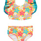 Rufflebutts Upf50+ Endless Summer Floral Butterfly Tankini - 3-6M